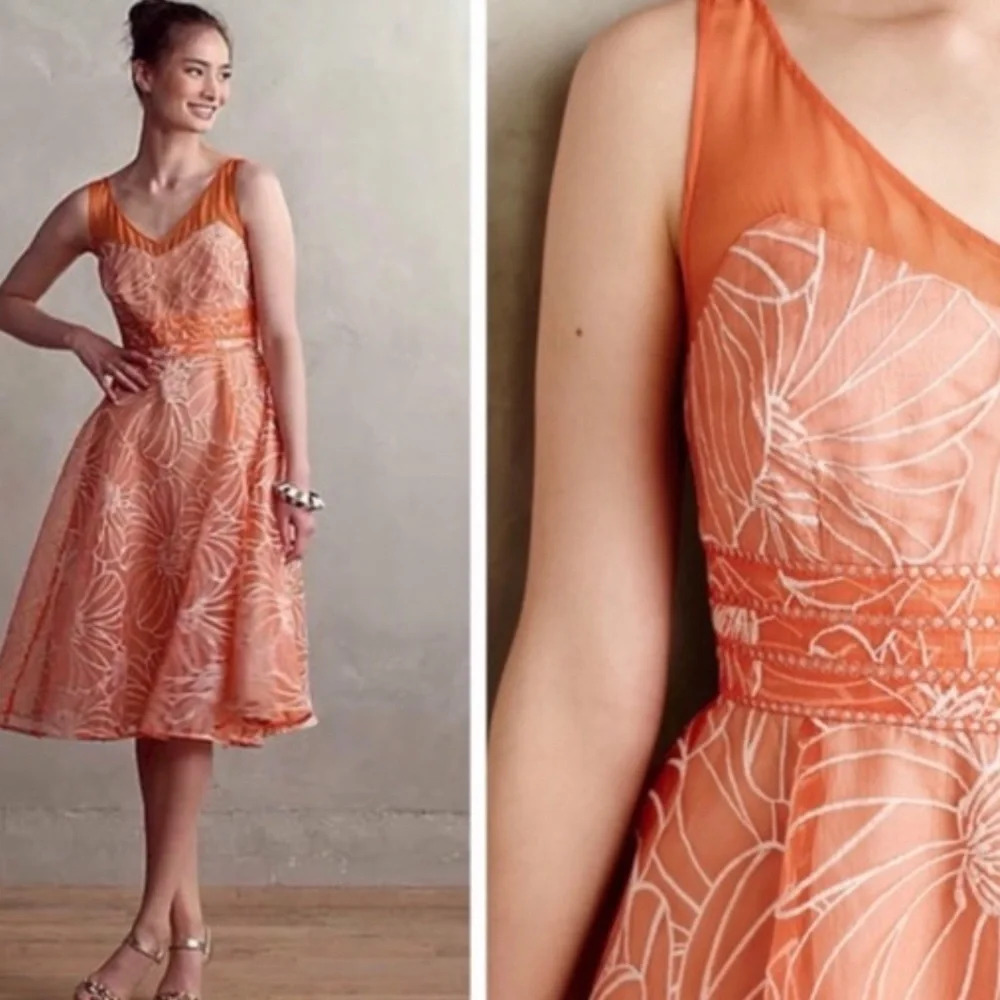 Anthropologie Calendula Dress - Picture 2 of 9
